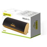 Maestro MR-1775-BLACK bread box Other Black, Wood Bamboo, Metal | shoptok.hr