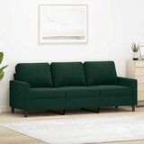  Trosjed tamnozeleni 180 cm baršunasti | shoptok.hr