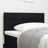 vidaXL LED uzglavlje linije dizajn crno 100 cm tkanina | shoptok.hr