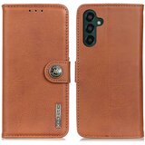 INORCO KHAZNEH preklopna usnjena torbica za telefon za Samsung Galaxy A24 4G iz goveje kože, ovitek za telefon, stojalo za denarnico, (22035893) Cene