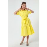 Lafaba Dress - Yellow - Smock dress Cene