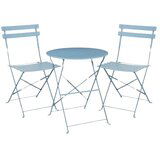 Balkonski Set balkonskega pohištva Laurence (3 -del., Modra) | Shoptok.si