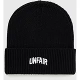 Unfair Athletics bombažna kapa , črna barva