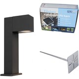 QAZQA Industrijska stoječa zunanja svetilka antracit 30 cm IP44 - Baleno | Shoptok.si