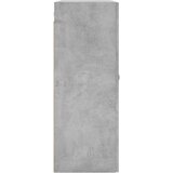  Zidni ormarić siva boja betona 69,5 x 34 x 90 cm | shoptok.hr