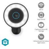 Nedis WIFICO41CBK - Pametna spoljašnja kamera 5V 4K 3840x2160p IP65 Wi-Fi Tuya | Eponuda.com