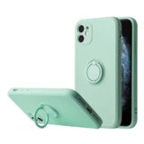 Onasi Silikonski ovitek Liquid Ring za Xiaomi Redmi Note 11 5G - mint | Shoptok.si