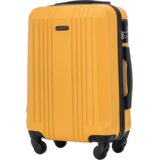 WINGS Kestrel KST01 kabinski kofer S 55x38x20 cm, ABS+, 38 l, žuti | shoptok.hr