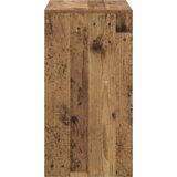 vidaXL Rustikalna pisalna miza Stari les Inženirski les 60 x 40 x 76 cm | Shoptok.si