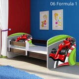  Dječji krevet ACMA s motivom, bočna wenge 180x80 cm 06 Formula 1 | shoptok.hr