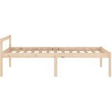  Postelja za starejše 100x200 cm trdna borovina, (20647454) | Shoptok.si