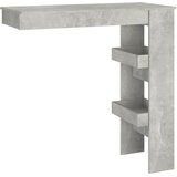  Zidni barski stol boja betona 102x45x103,5 cm konstruirano drvo | shoptok.hr