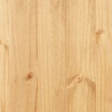  Visoka komoda Corona smeđa 112x43x196 cm borovina meksički stil | shoptok.hr