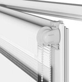 vidaXL Zavjesa zebra 135x100 cm širina tkanine 130,9 cm poliester | shoptok.hr