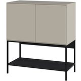 Marckeric Crni/krem ormarić 80x90x40 cm Amira – | shoptok.hr