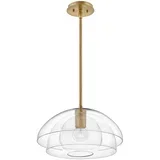 QN-LOTUS-P-HBR - Luster na šipci LOTUS 1xE27/60W/230V zlatna