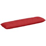 vidaXL Poglavni vzglavnik Rdeča 180 x 19 x 50 cm blago, (5000278170) | Shoptok.si
