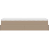  Okvir kreveta s madracem cappuccina 80x200 cm umjetna koža | shoptok.hr