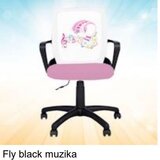  Dečija Stolica Fly Black Muzika | Eponuda.com