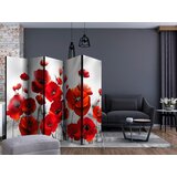 Artgeist PARAVAN 225/172/3 cm rdeča, bela | Shoptok.si