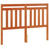 Maison Chic Vzglavna omarica - Nočna omarica - Posteljna omarica voščeno rjava 135 cm trdna borovina, (21709778) | Shoptok.si