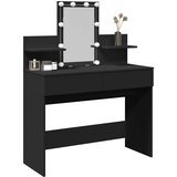  Toaletni stolić s LED svjetlima crni 100 x 40 x 130 cm | shoptok.hr