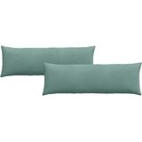  Jastučići za sofu 2 pcs Morska zelena 120 x 40 cm | shoptok.hr