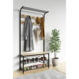 MID.YOU PREDSOBA črna, medeni hrast | Shoptok.si