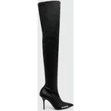 Love Moschino Elegantni škornji SPILLO95 ženski, črna barva, JA26109G0HIEZ000