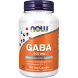 Now Foods Gaba 500mg + B6 (100 vcaps) Standard | shoptok.hr