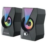 Microlab B25 set zvučnika, 2x3W, usb, 3.5mm, rgb, crni