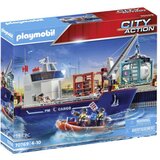 Playmobil city action kargo brod i čamac ( 32481 ) Cene
