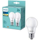  SET 2x LED sijalica Philips A60 E27/4,9W/230V 2700K | Eponuda.com