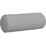  Valjkasti jastučići 2 pcs Oblačnosiva Ø 25 x 70 cm tkanina | shoptok.hr