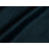 Micadoni Tamno plava baršunasti sklopiva kutna garnitura (s desnim kutom/s ležaljkom) Martina – | shoptok.hr