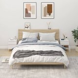vidaXL Noćni ormarići 2 kom Bijela 40x35x50 cm cijene