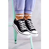 S. BARSKI Women's Tied Sneakers Black Menifee | ePonuda.com