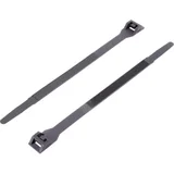 Vezica za kabele 180 mm crne boje s dvostrukom glavom 1592833 TC-DK-180SBK203 1 kom.