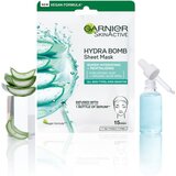 Garnier Skin Naturals Hyaluronic Aloe vlažilna in hranljiva platnena maska 1 ks za ženske | Shoptok.si