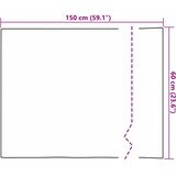  Samoljepljiva ogledalna folija 60 x 150 cm 2 kom. Srebrna PET | shoptok.hr