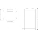 Copen kanta za otpatke concept 6L - saten ck (C-07-006-CK) | Eponuda.com