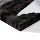  Slika - High Mountains in Mist (1-part) - Landscape of Clouds Amid Rocks 60x90 Na talijanskom platnu | shoptok.hr