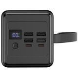 Power Bank 60000 mAh 20W PD 4xUSB-A + 2xUSB-C sa LED svetiljkom i USB-C kablom 1m | Eponuda.com