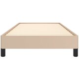  Za krevet boja cappuccina 90x200 cm od umjetne kože | shoptok.hr