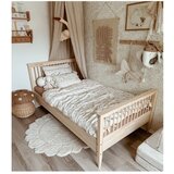 Nattiot Krem periv/ručno rađen pamučan dječji tepih ø110 cm Gabrielle – | shoptok.hr