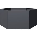 vidaXL Vrtno korito antracit 104x90x45 cm jeklo Cene