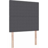 LED Box Spring Krevet Tamno siva i bijela 80 x 200 cm | shoptok.hr