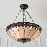  Endon 63976 - Luster na lancu Tiffany BROOKLYN 3xE27/60W/230V prečnika 50 cm | Eponuda.com