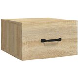  Zidni noćni ormarići 2 kom boja hrasta sonome 35 x 35 x 20 cm | shoptok.hr