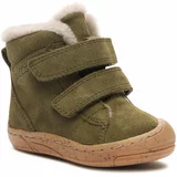 Froddo Zimski škornji Minni Suede Velcro G2110126-3 M Zelena